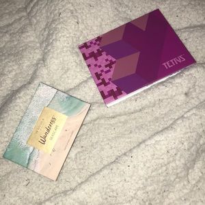 Two eyeshadow palettes
